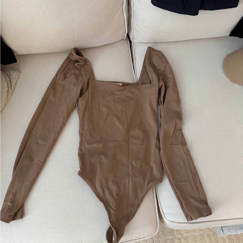 Babaton Tan Bodysuit